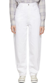 Isabel Marant Etoile - White Corsy Jeans