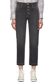 Isabel Marant Etoile - Black Garance Jeans