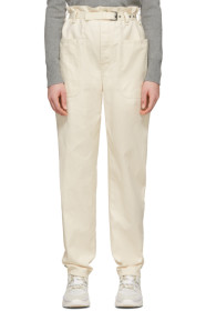 Isabel Marant Etoile - Off-White Linen Rinny Trousers