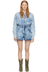 Isabel Marant Etoile - Blue Denim Itea Shorts