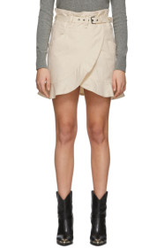 Isabel Marant Etoile - Off-White Roan Miniskirt