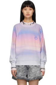 Isabel Marant Etoile - Blue & Pink Bradford Sweater