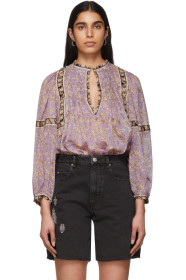 Isabel Marant Etoile - Purple Violette Blouse