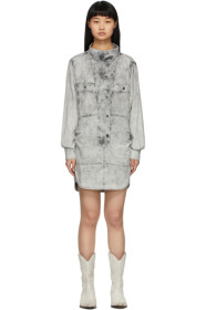 Isabel Marant Etoile - Grey Denim Inaroa Shirt Dress