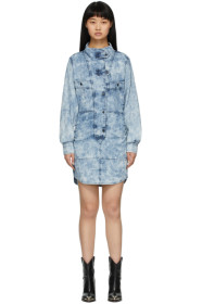 Isabel Marant Etoile - Blue Denim Inaroa Shirt Dress