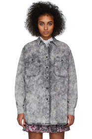 Isabel Marant Etoile - Grey Denim Lynton Shirt