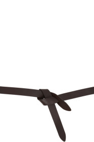 Isabel Marant - Ceinture brune Lecce exclusive à SSENSE