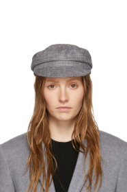 Isabel Marant - Grey Check Evie Cap