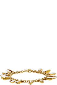 Isabel Marant - White & Gold New Amer Bracelet