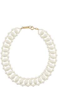 Isabel Marant - Collier blanc Malawi