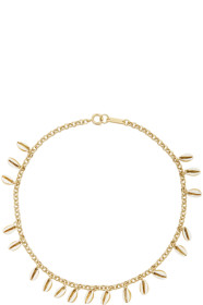 Isabel Marant - Collier blanc et doré New Amer