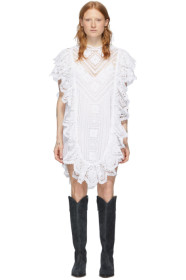 Isabel Marant - White Zanetti Short Dress