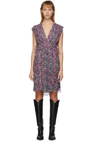 Isabel Marant - Black & Multicolor Oaxoli Dress