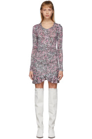 Isabel Marant - Black & Multicolor Sabria Dress