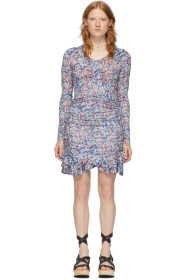 Isabel Marant - Blue & Multicolor Sabria Dress