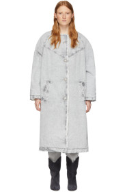 Isabel Marant - Grey Kaleia Coat