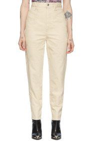 Isabel Marant - Beige Eloisa Jeans