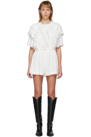 Isabel Marant - White Lagoa Jumpsuit