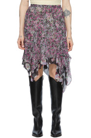 Isabel Marant - Purple Silk Omyles Skirt