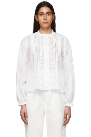 Isabel Marant - White Samaly Blouse
