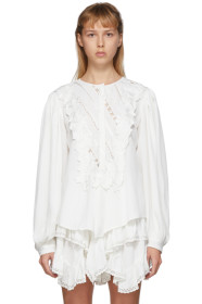Isabel Marant - White Londrina Blouse