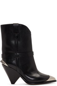 Isabel Marant - Black Lamsy Boots