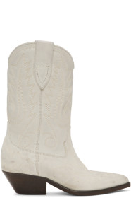Isabel Marant - Off-White Western Stitch Duerto Boots