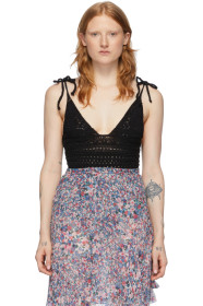 Isabel Marant - Black Fuzz Bodysuit