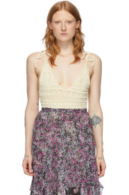 Isabel Marant - Off-White Fuzz Bodysuit