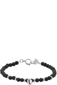 Isabel Marant - Black & Silver Stone Bracelet