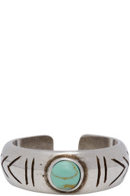Isabel Marant - Bague bleue et argentée Summer