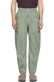 Isabel Marant - Pantalon cargo vert Tilsen