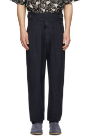 Isabel Marant - Pantalon noir Ogeny Trench