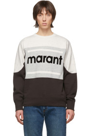 Isabel Marant - Pull molletonné gris Gallianh