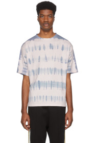 Isabel Marant - T-shirt rose et blanc Pondy