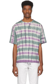 Isabel Marant - T-shirt blanc et vert Pondy