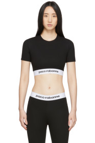 Paco Rabanne - Black Bodyline Sports T-Shirt