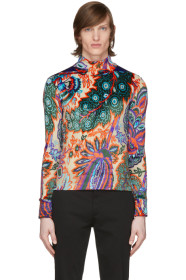 Paco Rabanne - Multicolor Skin Psyche Velvet Turtleneck