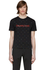 Paco Rabanne - Black Peter Saville Edition 'Unresolved' T-Shirt