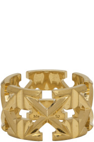 Off-White - Gold Arrows Ring
