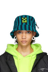 Off-White - Blue Towel Bucket Hat
