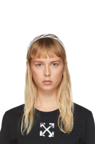 Off-White - Black & White Diag Headband