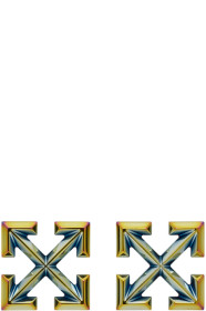 Off-White - Multicolor Anodized Big Arrows Earrings
