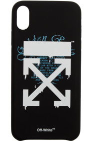 Off-White - Black Dripping Arrows iPhone XR Case