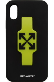 Off-White - Black Arrows Finger Grip iPhone XR Case