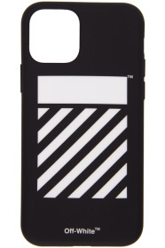 Off-White - Black Diagonal iPhone 11 Case