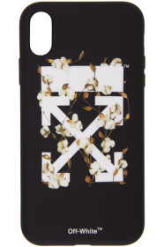 Off-White - Black Cotton Arrows iPhone XR Case