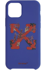 Off-White - ブルー Corals アロー iPhone 11 Pro ハード ケース
