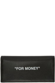 Off-White - ブラック Quote Yen ウォレット