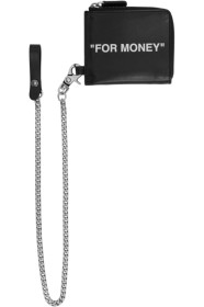 Off-White - ブラック Quote チェーン ウォレット